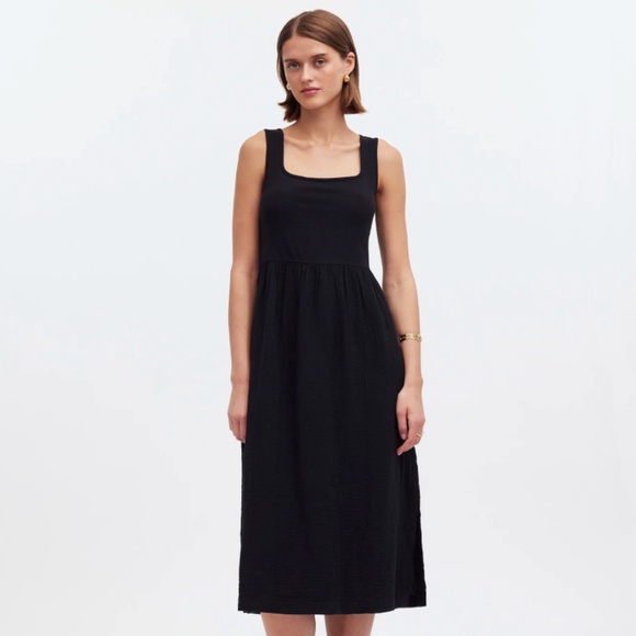 Madewell Knit Tank Midi Dress - Picture 1 of 13